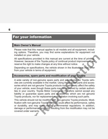 toyota fortuner 2018-2019 owners manual